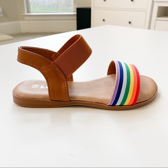 Link Handy-22K Tan Rainbow Stretch Sandal - Picture 2 of 7
